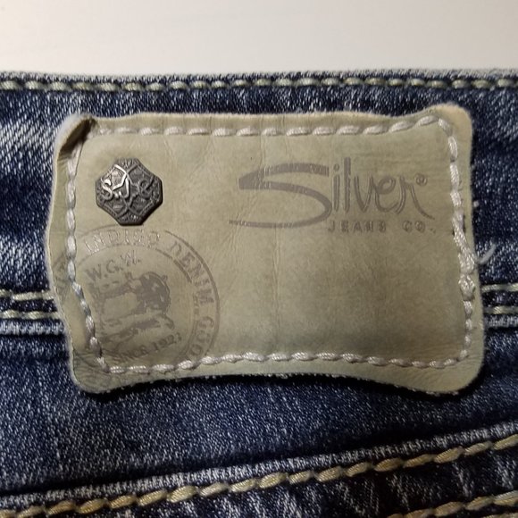 Silver Suki Straight Leg Stretch Jeans - 29/32 - Picture 12 of 15